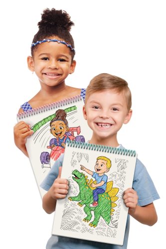 Paintable Pictures Colorables 1-4 PK26